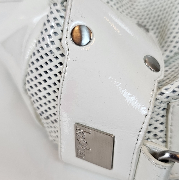 Kooba Vintage White Mesh Leather Hobo Bag - Chic & Unique! - Picture 16 of 16